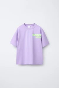 TEXT PRINT T-SHIRT