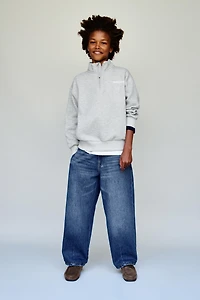 BALLOON ELASTIC JEANS