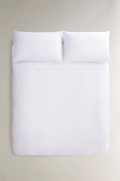 FESTOON COTTON PERCALE DUVET COVER (800 THREAD COUNT)