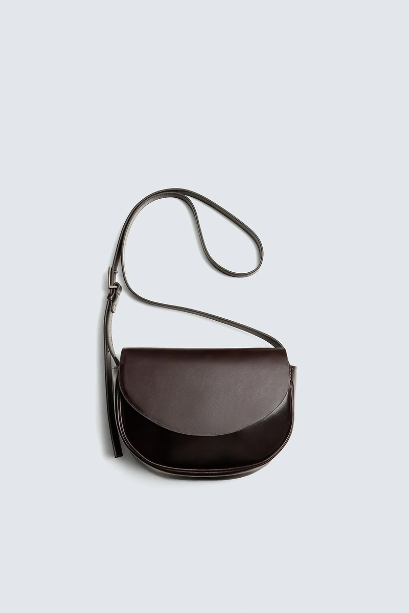 LEATHER CROSSBODY BAG