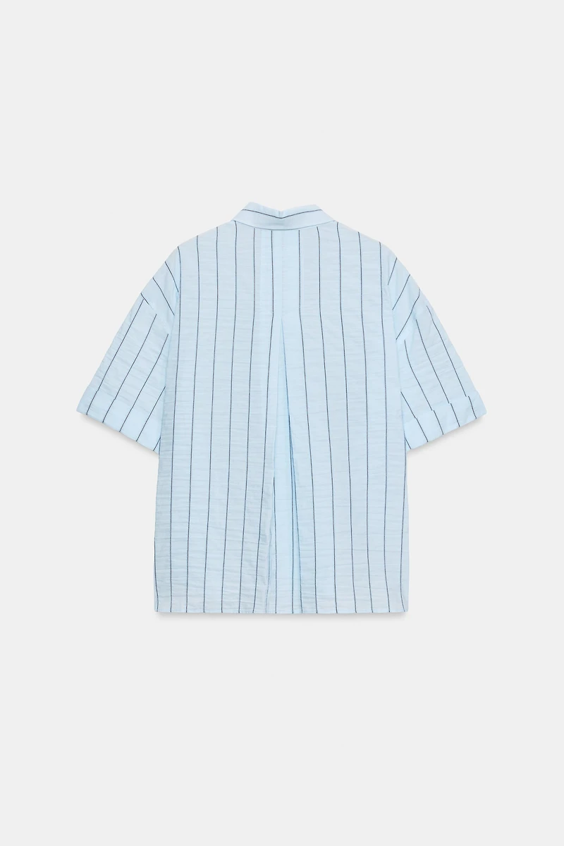 STRIPED OVERSIZED SHIRT