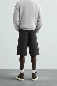 BAGGY FIT DENIM SHORTS