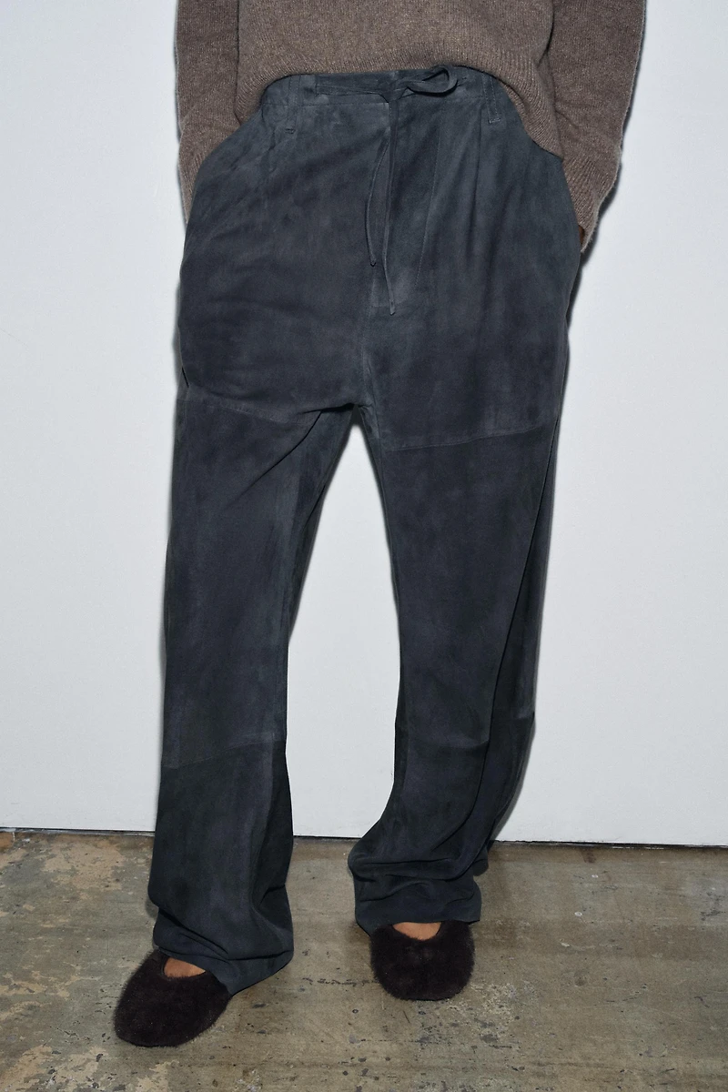 LIMITED EDITION SUEDE PANTS