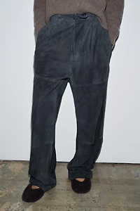 LIMITED EDITION SUEDE PANTS