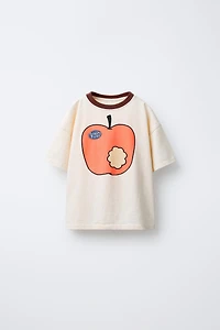 APPLE PRINT T-SHIRT
