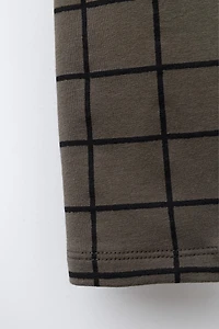 PLAID LABEL LEGGINGS