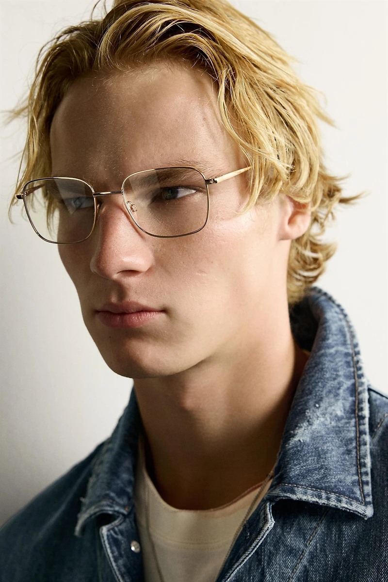 SQUARE METAL SUNGLASSES