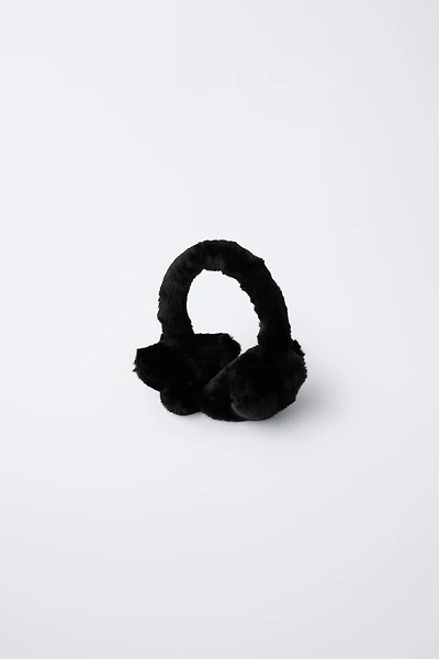 STAR FAUX FUR EARMUFFS