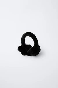 STAR FAUX FUR EARMUFFS