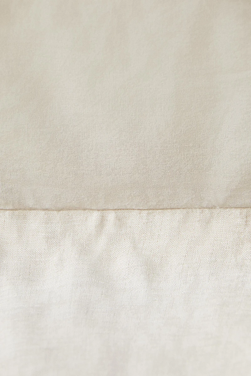 FADED LINEN BEDSKIRT