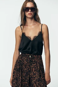 ANIMAL PRINT PALAZZO PANTS