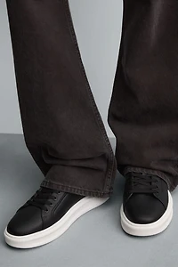 HEEL DETAIL SNEAKERS