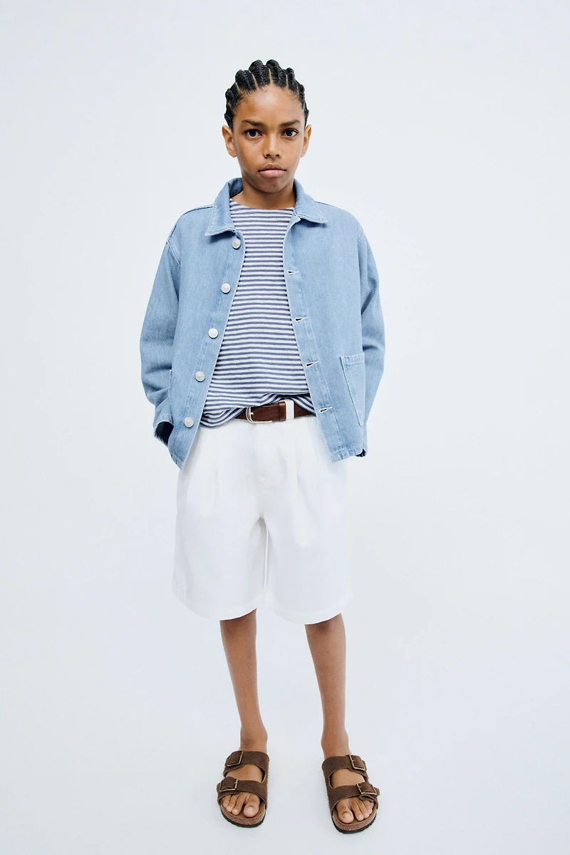 STORIESZ - PLAIN PLEATED SHORTS