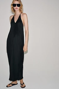 ROBE DRAPÉE SATINÉE ZW COLLECTION