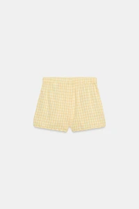 SHORT À CARREAUX