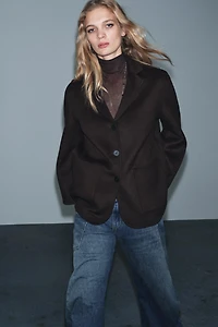 BLAZER MINIMAL AVEC LAINE ZW COLLECTION