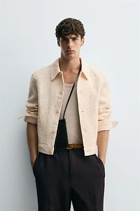 CROCHET TEXTURED JACKET