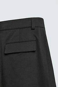 RELAXED FIT PANTS WITH ADJUSTABLE HEM