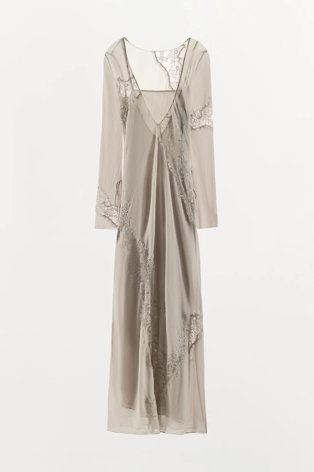 zara embroidered satin dress Zara Satin Dress with Embroidery Limited