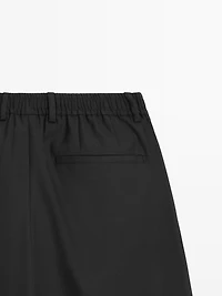 Relaxed fit trousers