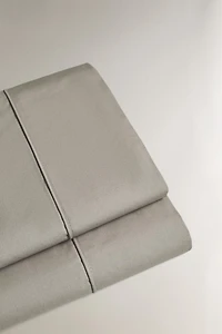 PERCALE COTTON FLAT SHEET ( THREAD COUNT