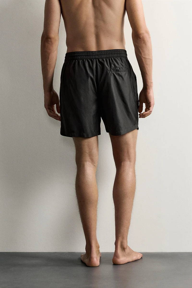 AARON LEVINE X ZARA MID-LENGTH SWIM SHORTS