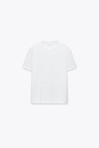 T-SHIRT BASIQUE EN COTON