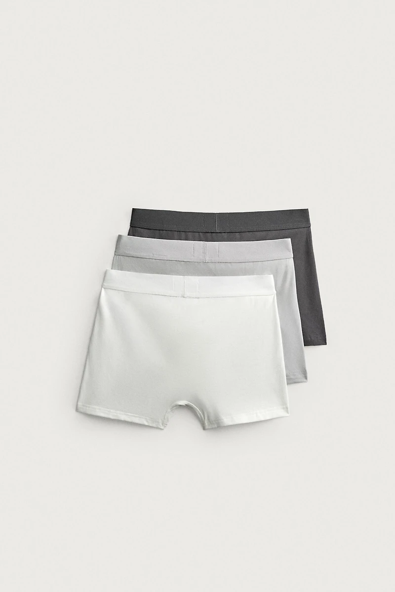PACK DE 3 BOXERS SOFT
