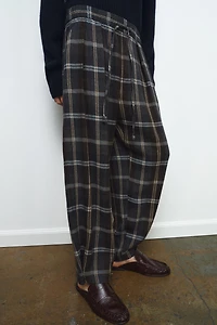 ZW COLLECTION PLAID PANTS