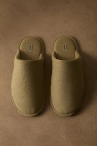 LINEN SLIPPERS