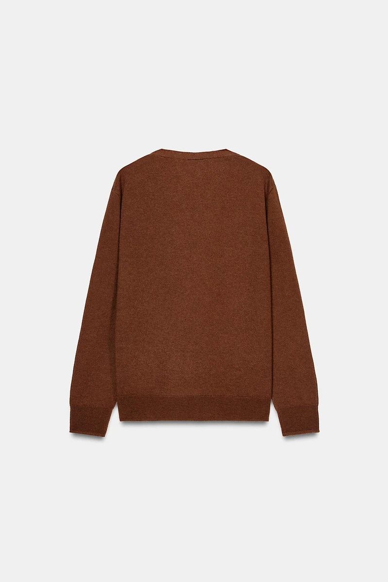 100% EXTRA SOFT WOOL CARDIGAN
