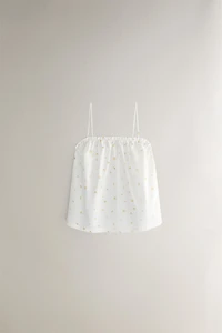 FLORAL COTTON TOP
