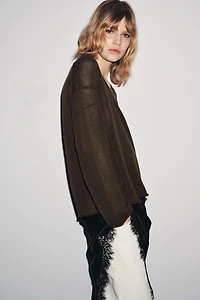 PULL RUSTIQUE EN MAILLE