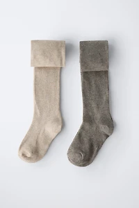 LOT DE DEUX COLLANTS UNIS