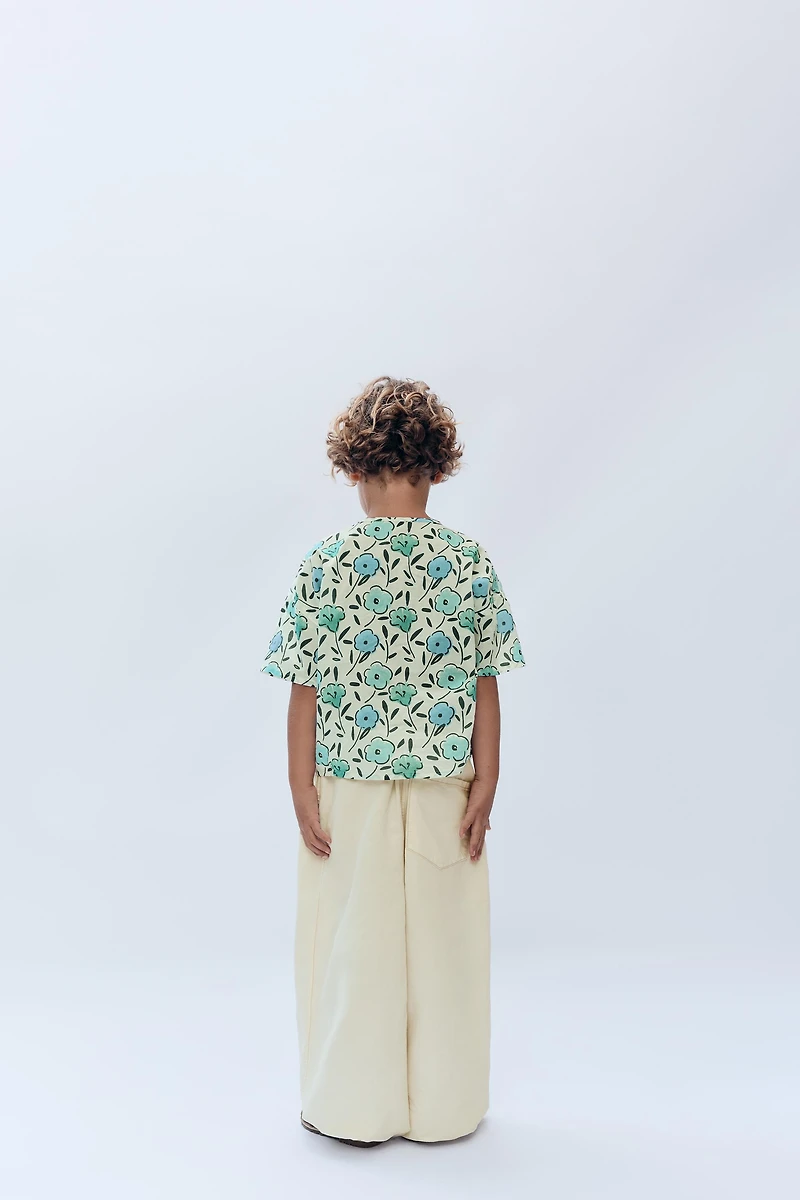 2-14 YEARS / FLORAL PRINT BLOUSE LIMITED EDITION