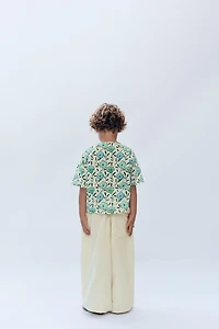 2-14 YEARS / FLORAL PRINT BLOUSE LIMITED EDITION