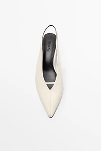 Slingback heels