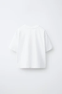 GINGHAM PATCH T-SHIRT