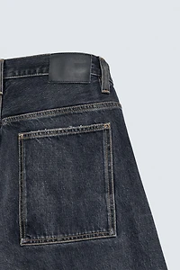 WASHED BALLOON FIT JEANS