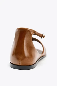 LEATHER TOE SANDALS