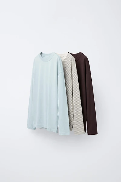 THREE-PACK OF BASIC T-SHIRTS