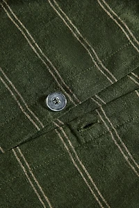 HOUSSE DE COUETTE COTON ET LIN RAYURES NOËL