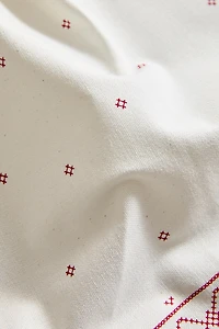 LOT DE SERVIETTES DE TABLE EN COTON IMPRIMÉ NOËL (LOT DE 2)