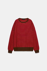 100% WOOL STRIPED JUMPER
