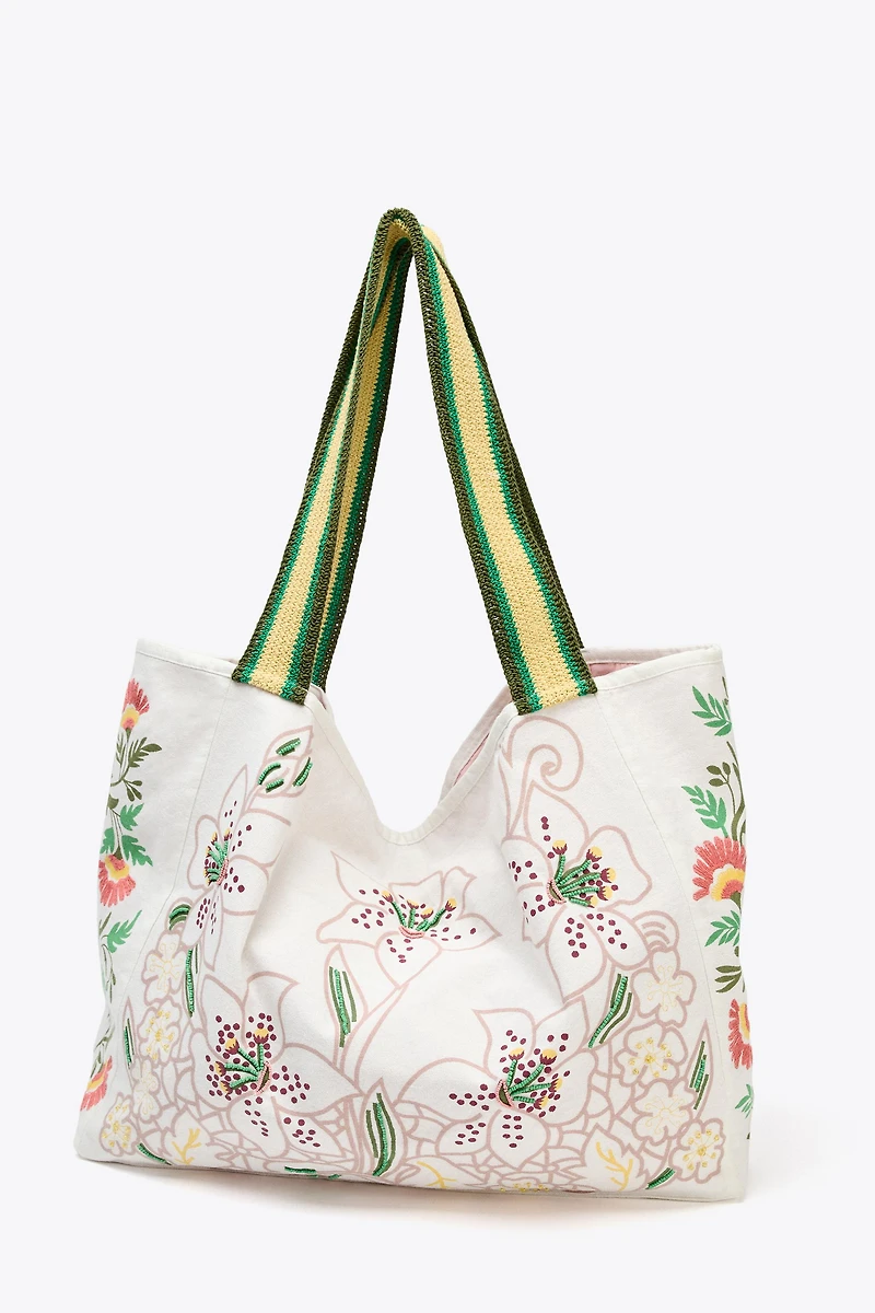 FANTASY KNIT MAXI SHOPPER