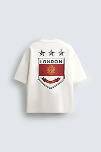SHIELD PRINT SWEATSHIRT