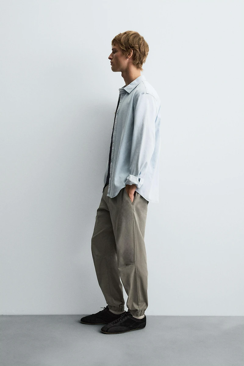 SLIM FIT JOGGER WAIST PANTS