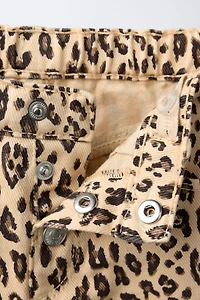 ANIMAL PRINT SHORTS