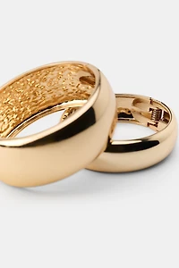 PACK OF 2 METAL BRACELETS