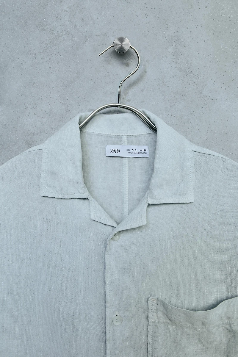 STORIESZ - 100% LINEN SHIRT